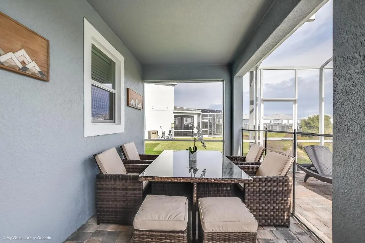 1571Pw Amazing Champions Gate 6 Bedroom 6 Bed Davenport Villa